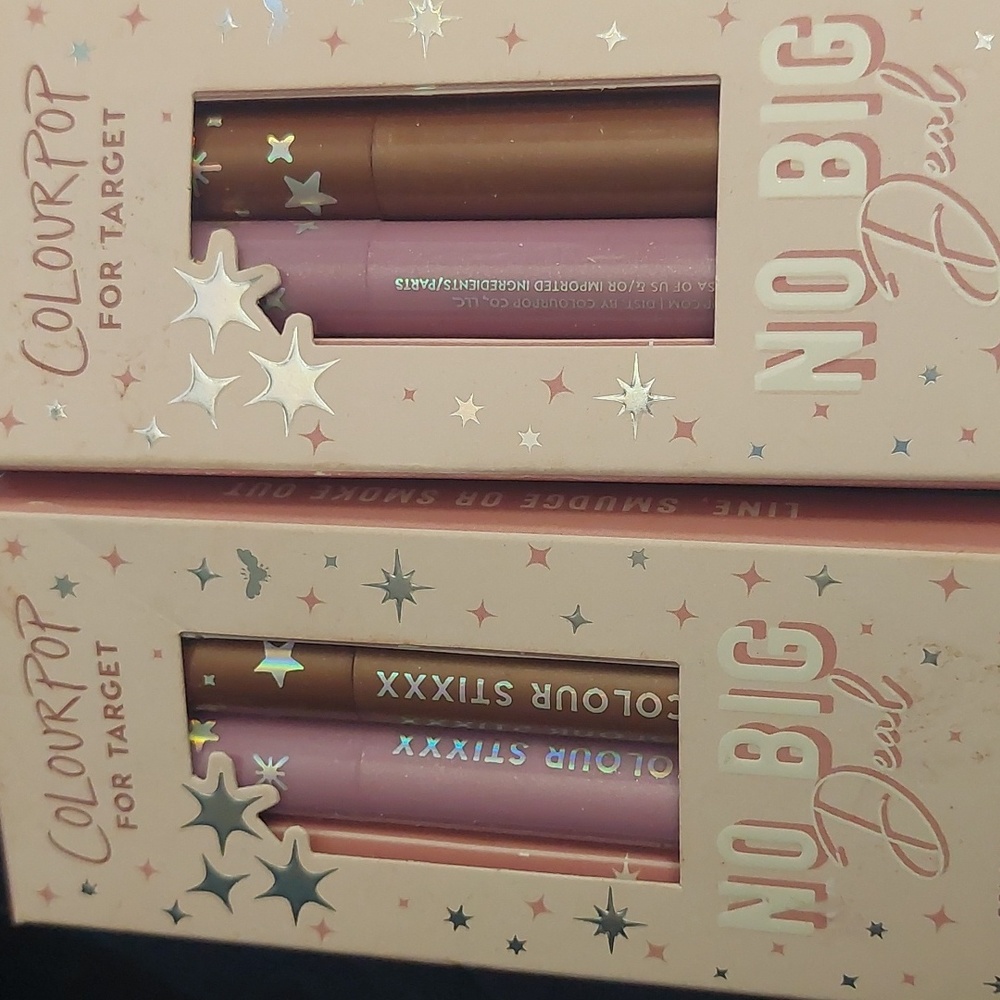 NEW‎ LOT OF 2 Packs New Colourpop Colour Stixx Duo in No Big Deal